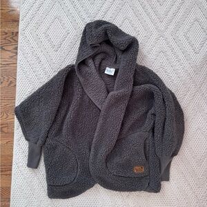 Nordic Beach Gray Sherpa Fleece